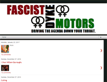 Tablet Screenshot of fascistdykemotors.com